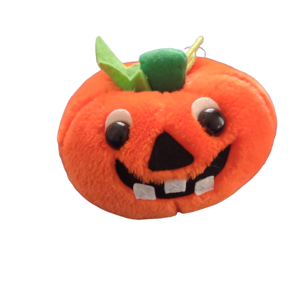 Vintage American Wego Jack o lantern plush